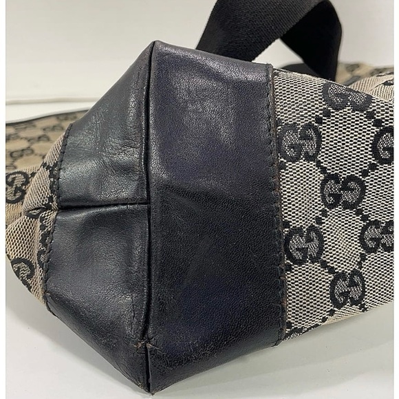GUCCI Monogram Canvas Tote Bag - Picture 12 of 13